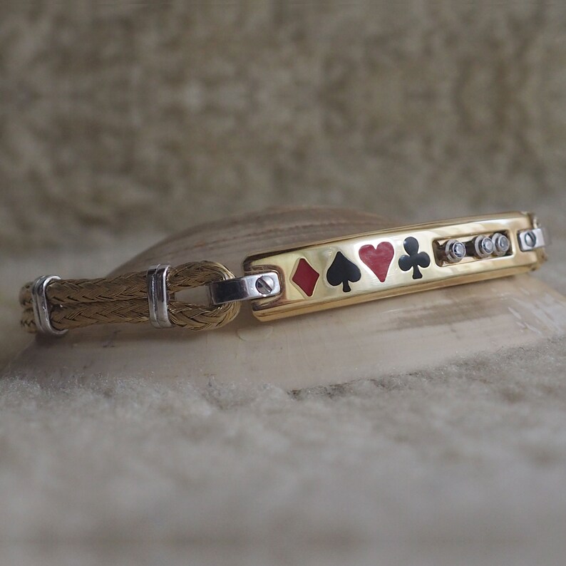 Mens Cuff Bracelet,Custom Bracelet Men,Bar Bracelet with stone Italian bracelet