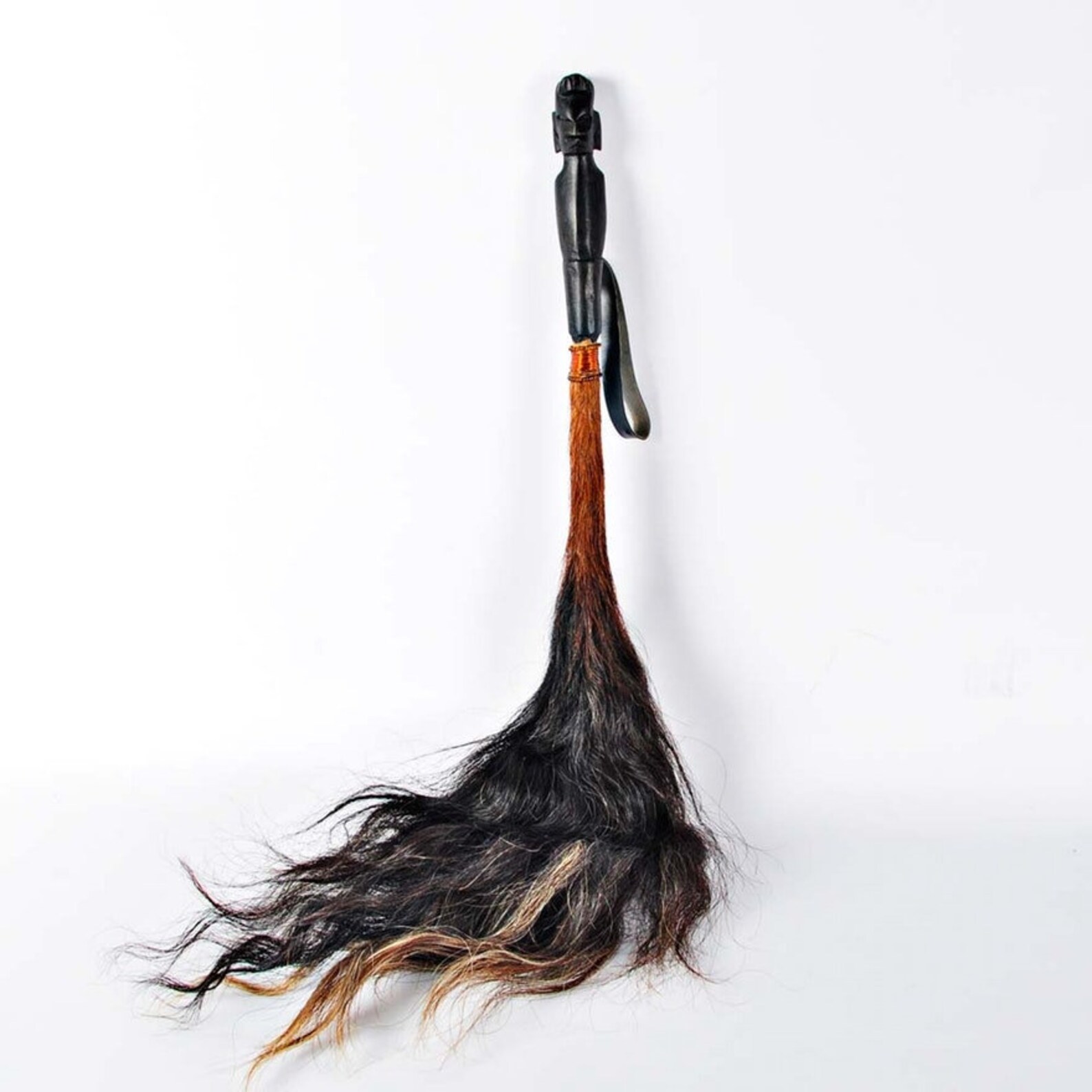 African Cow Tail Fly Swatter With Carved Handle. Etsy UK