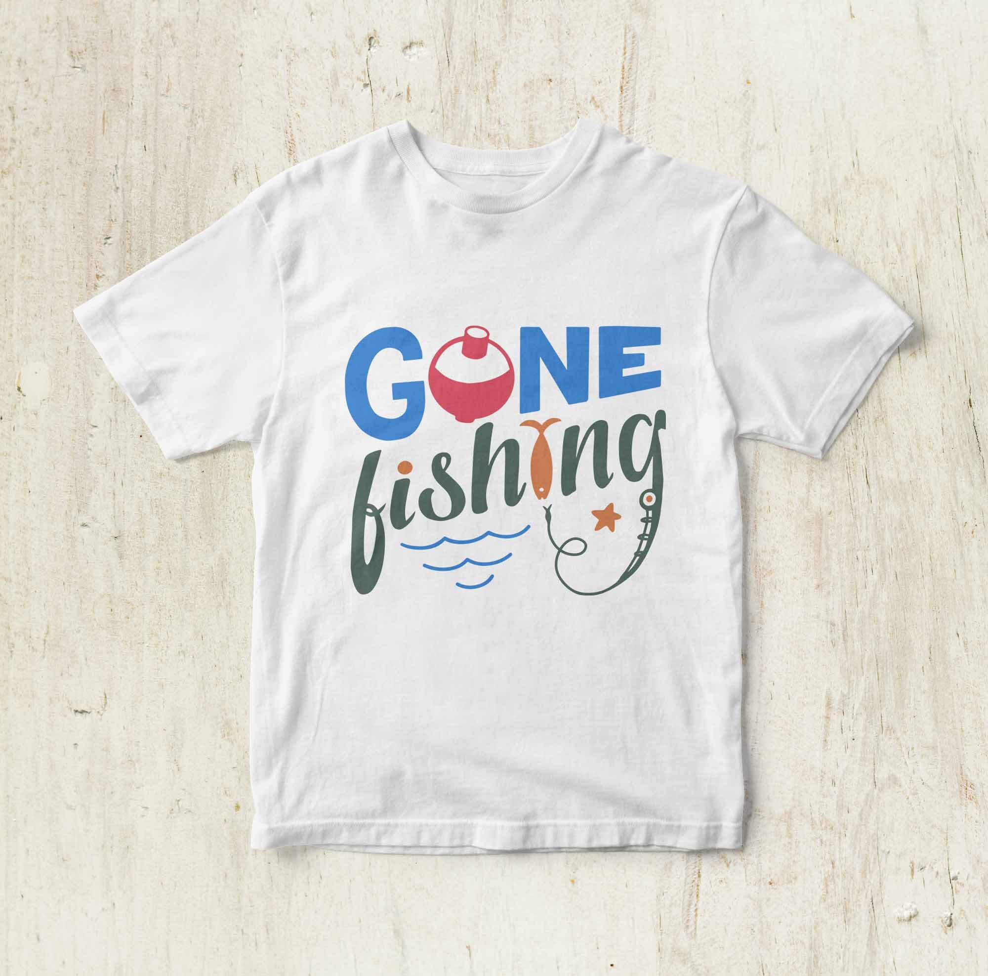 Gone Fishing SVG Files for Cricut fish Cut File Fishing | Etsy