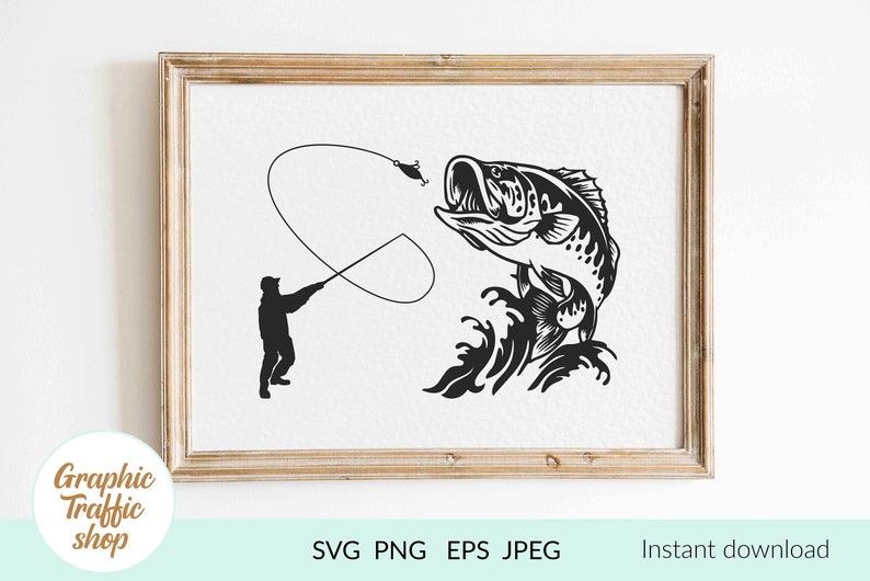 Free Free 154 Bass Fishing Lure Svg SVG PNG EPS DXF File