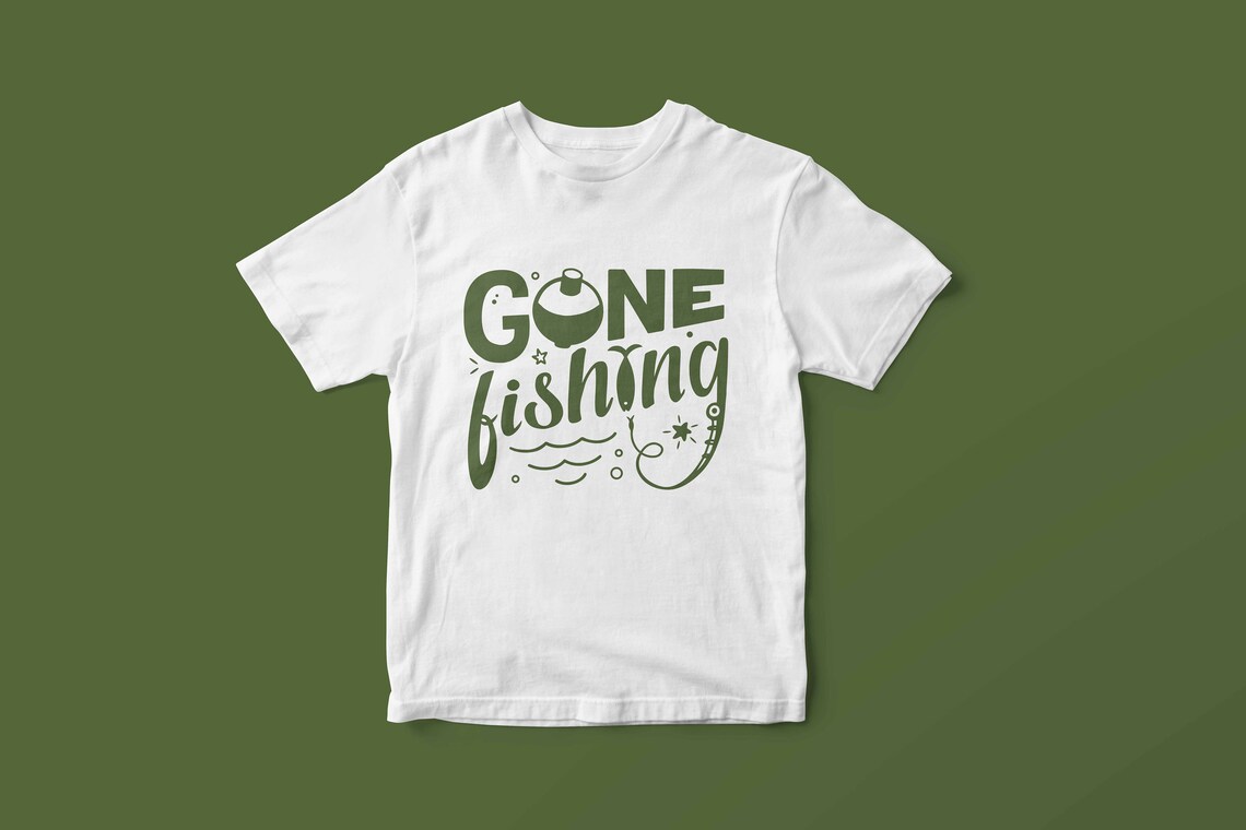 Download Gone Fishing SVG files for cricut Fish cut file Fishing | Etsy