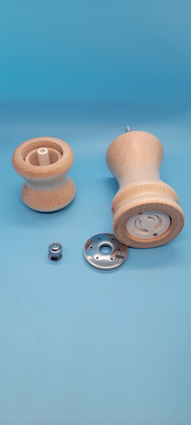 Handmade Salt Shaker and Pepper Grinder Etsy