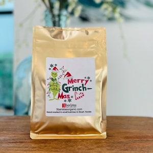 Organic FRESH Roasted Coffee 12 oz  Holiday Christmas Blend