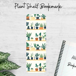 Plant Lover Metal Bookmark – Potted Plant Reading Gift – Botanical Book Accessory – Greenery Decor – Houseplant Bookmark with Tassel