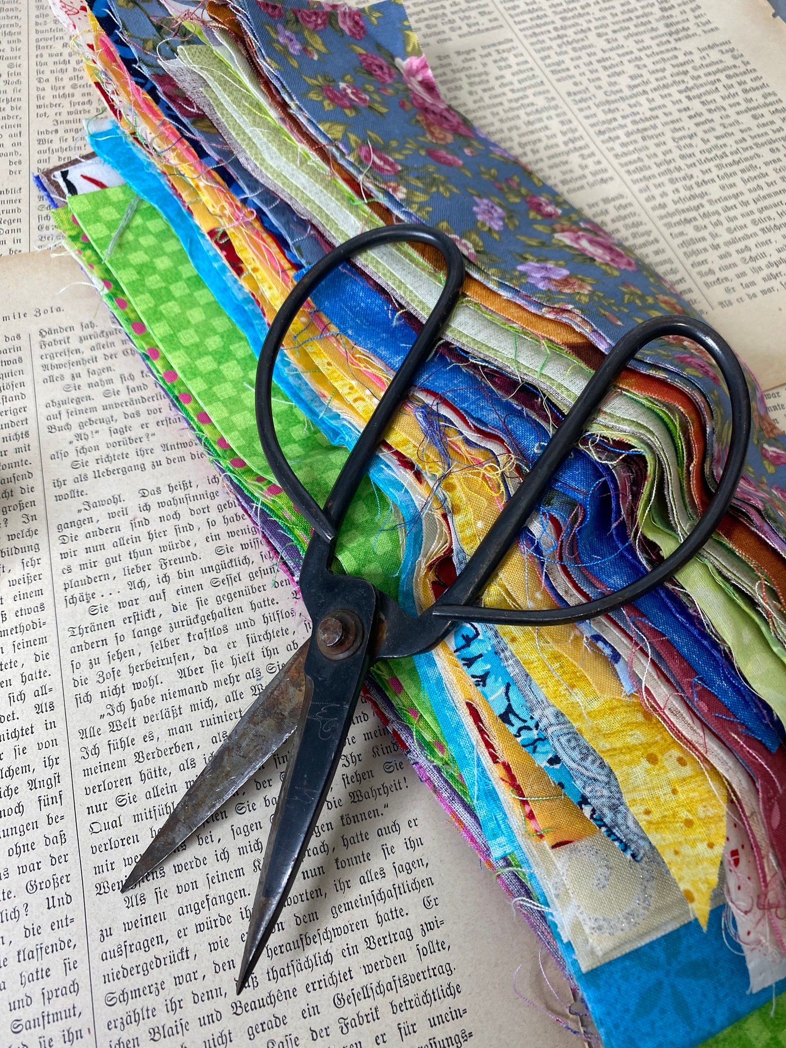 Sampler Pack 2 1/2 Inch Fabric Strips Etsy