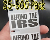 50 'Abolish ICE' Stickers: Bulk Pack Of Political Protest Decals & Bumper Stickers