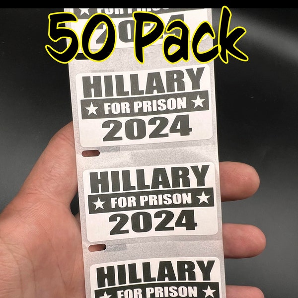 Hillary for Prison Etsy