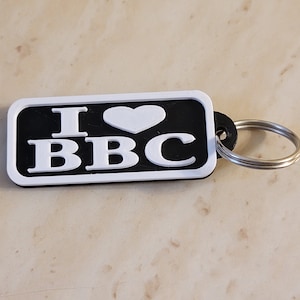 I LOVE BBC Schlüsselanhänger Anhänger Anhänger