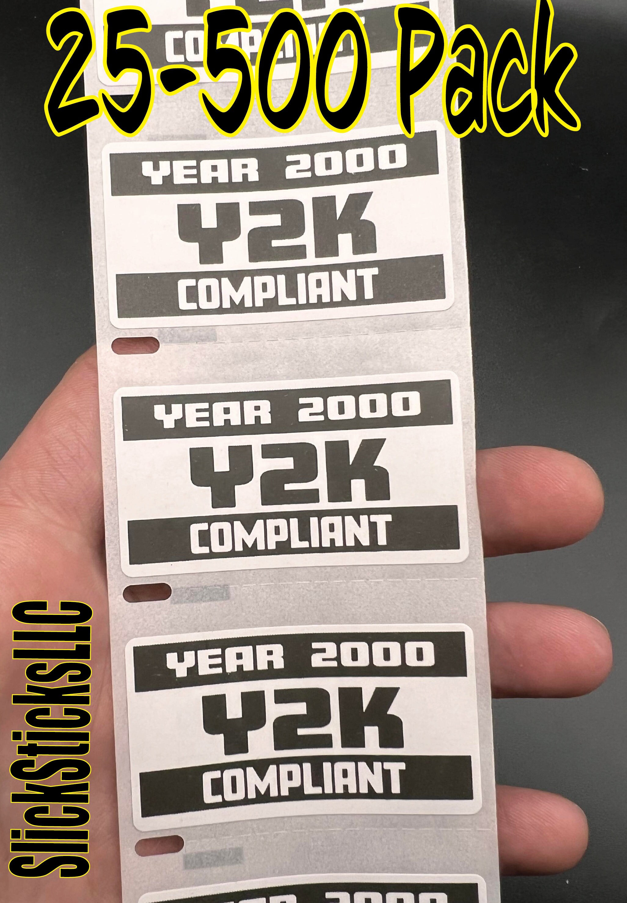 SHOCKER symbol 25-500 Pack Stickers Gag prank sticker decal meme
