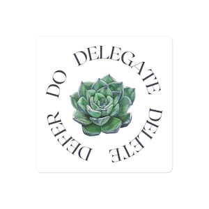 4 D&#39;s of Email Management Sticker - One Piece