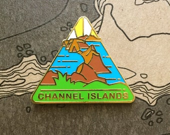 Channel Islands National Park Hard Enamel Pin | National Park Lapel Pin Collection - Accessories Gift for Outdoorsy and Nature Hiking Lovers