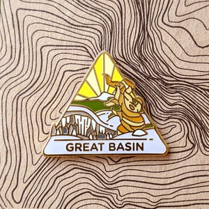 Great Basin National Park Hard Enamel Pin | National Park Lapel Pin Collection - Accessories Gift for Outdoorsy and Nature Hiking Lovers