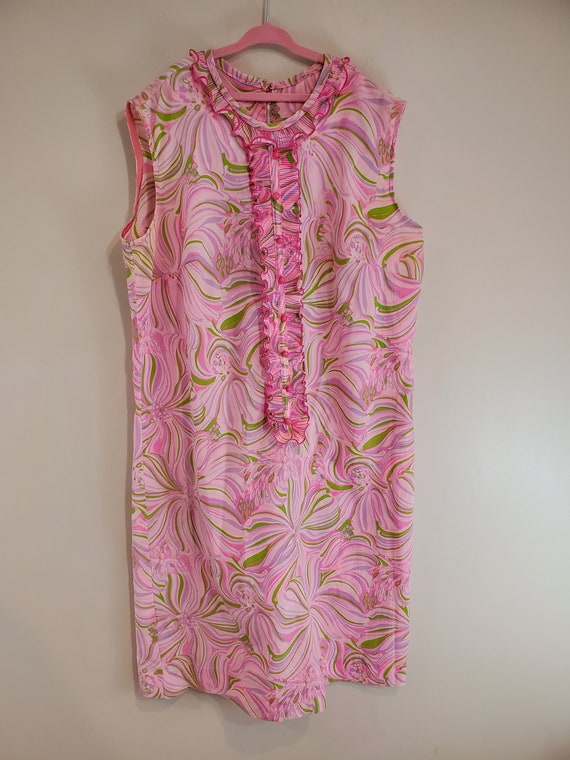 Vintage Handmade Silk Dress - image 1