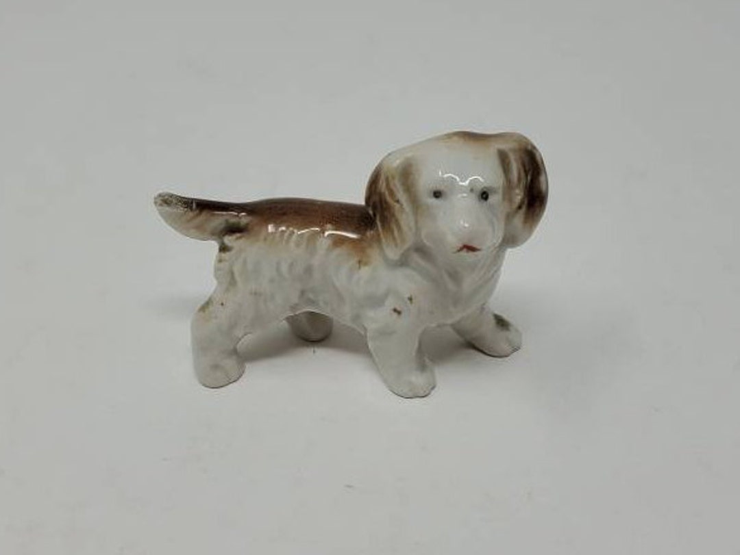 Occupied Japan Porcelain Dog Spaniel Etsy.de