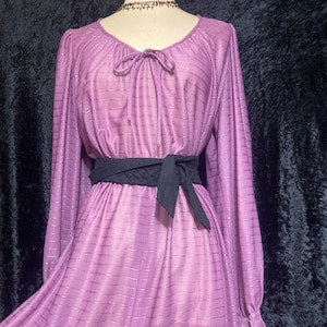 Vintage purple dress, 70s/80s.