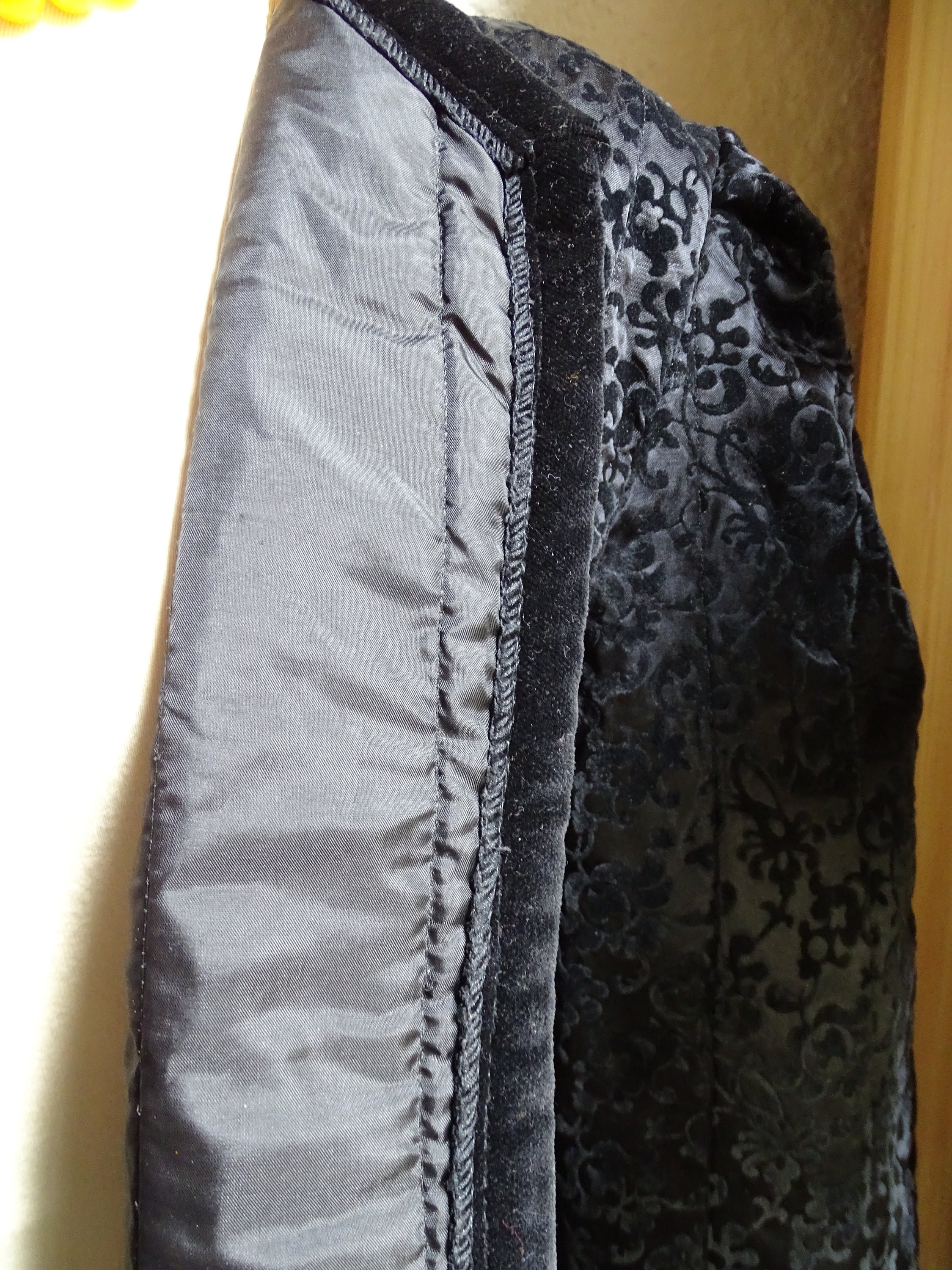 Veste Matelassée Vintage Américaine Des Années 80 - Coupe Confortable L - Noir Classique