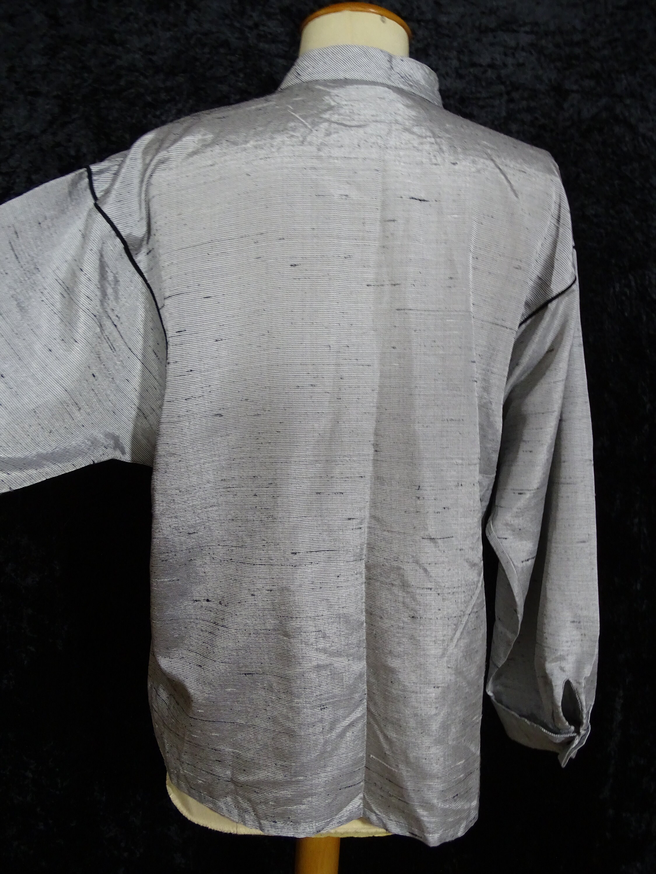 80’s bleyle Polyester Shirt Class A Police Uniform Shirt - Long Sleeve Zippered