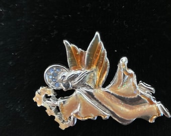 Conjunto de joyas navideñas vintage.