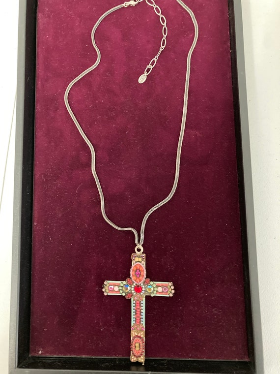 Beautiful cross necklace from Ayala Bar.