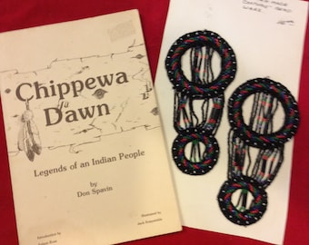 Chippewa Dawn Vintage libro y conjunto de cuentas