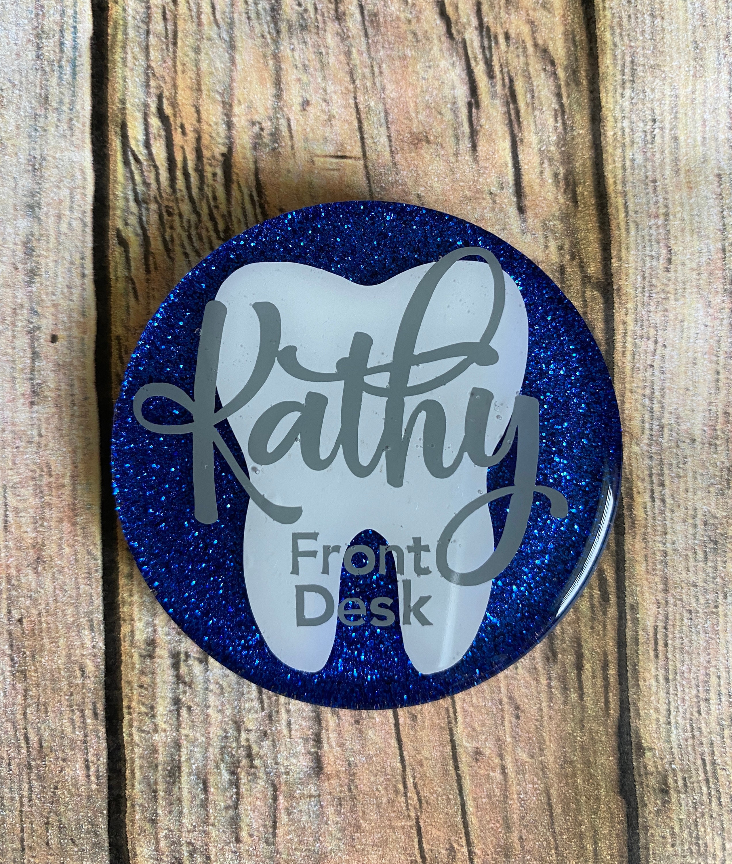 Tooth Name Tag Dental Custom Name Tags Name Tags Etsy