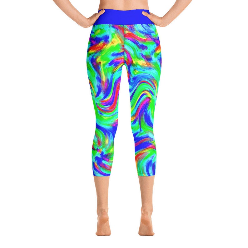 High Waist Leggings Mermaid/'s Tresses Women/'s Capri Leggings; Yoga Leggings; Women/'s Leggings