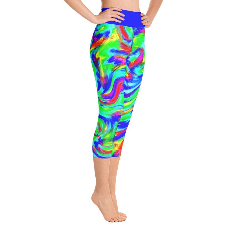High Waist Leggings Mermaid/'s Tresses Women/'s Capri Leggings; Yoga Leggings; Women/'s Leggings