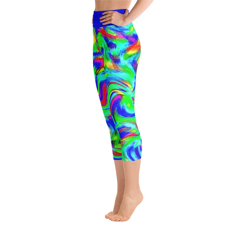 High Waist Leggings Mermaid/'s Tresses Women/'s Capri Leggings; Yoga Leggings; Women/'s Leggings