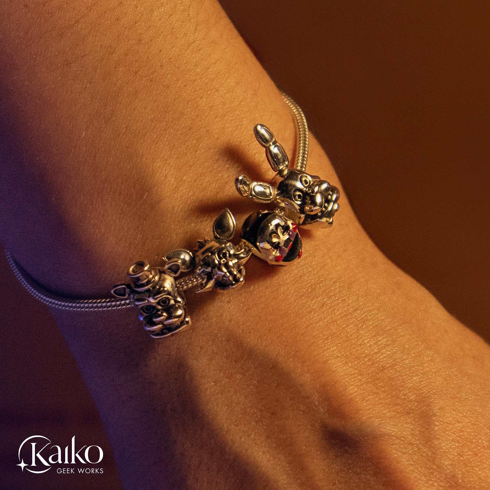 Freddy Charm From Fnaf Made in 925 Sterling Silver by KAIKO - Etsy UK