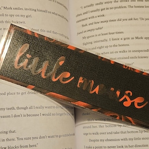 Haunting Adeline &quot;Little Mouse&quot; Bookmark, Laminated Bookmark, Hunting Adeline, HD Carlton, Zade Meadows, Cat and Mouse Duet, Cat + Mouse