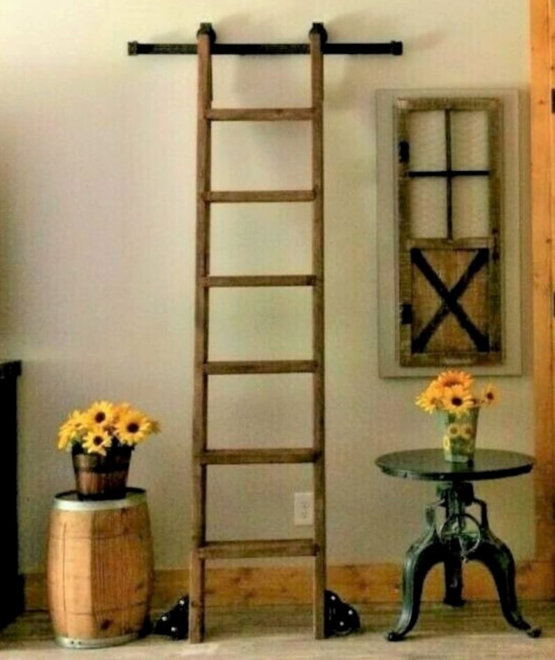 Ladder LIBRARY KiT HARdWARE OptionAuthentic Library Ladder Etsy