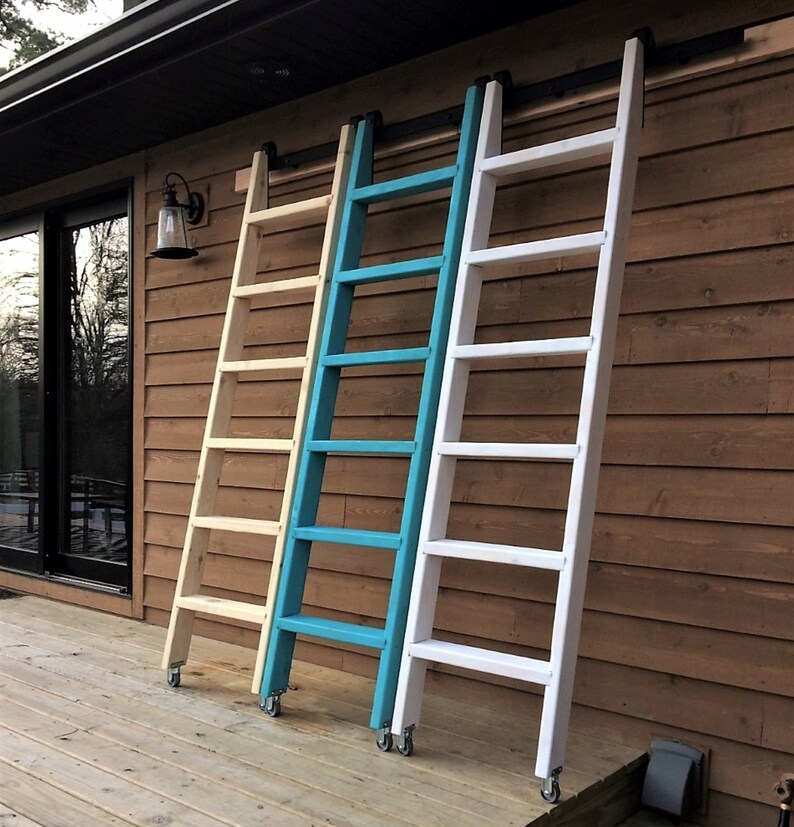 Loft Ladder MOUNTiNG KiT Option 3 Ft RAILTop HOOKS the Etsy