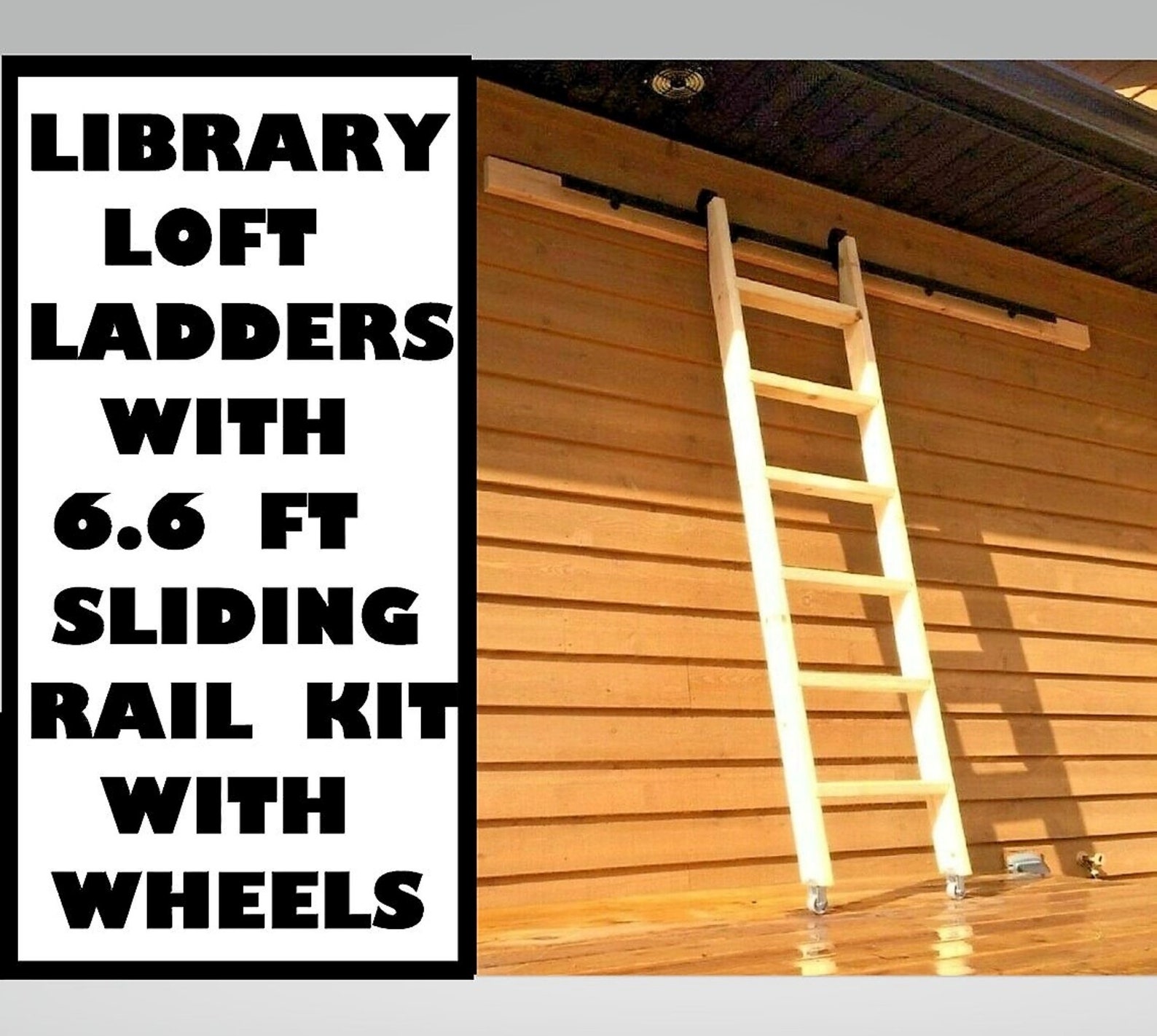 Escalera de roble sin mancha HARDWARE LIBRARY KiT Opción-6.6 | Etsy