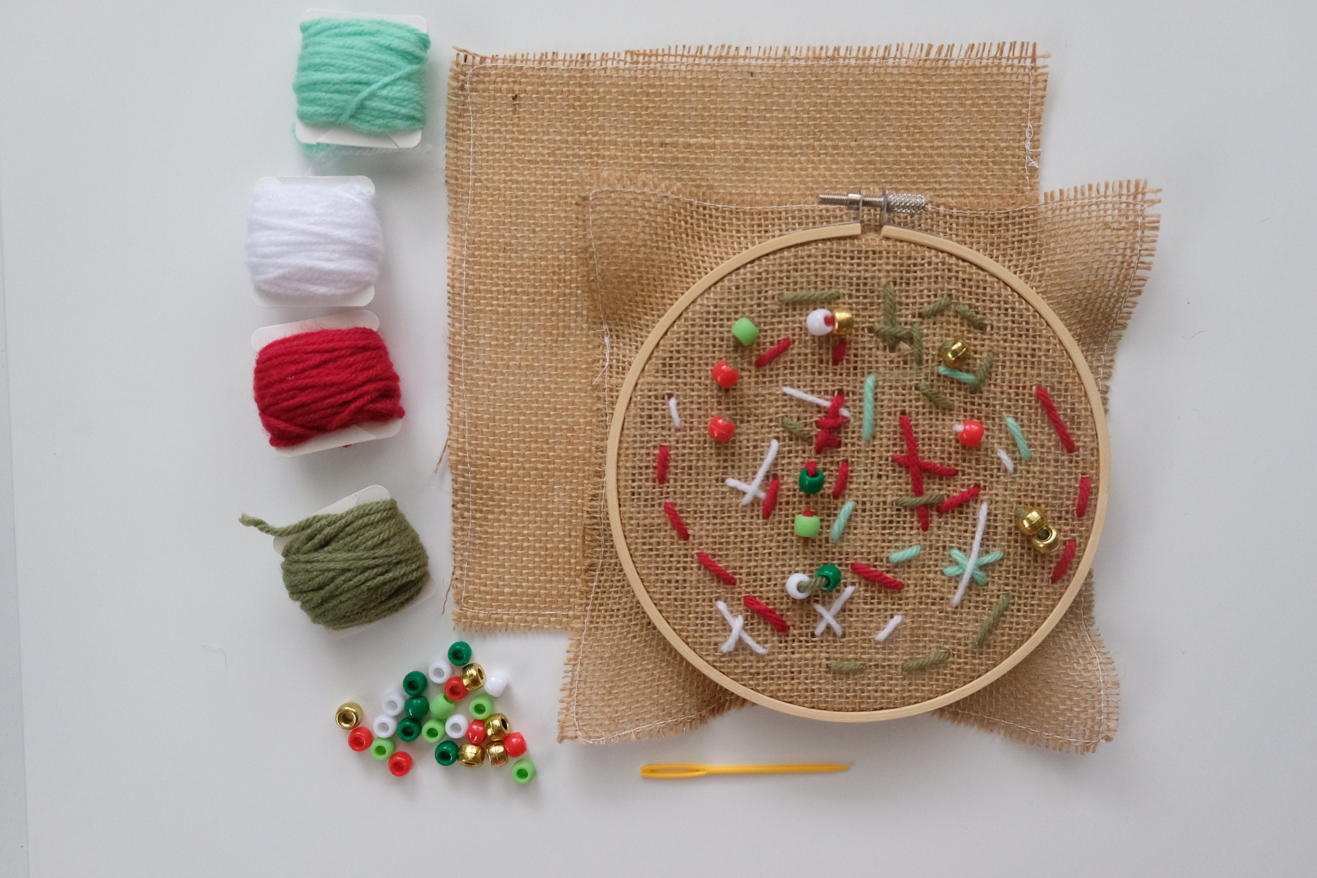40 Simple Sewing Crafts for Kids 8 Christmas Kids Sewing Kid/Kid Sewing Kit/Preschool Sewing/Learn to…