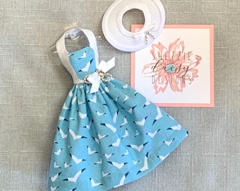 1/6 Scale Fashion, 1/6 Scale Dress, Fashion Doll Dress, 11-1/2” Doll Fashion, fits Barb-sized dolls
