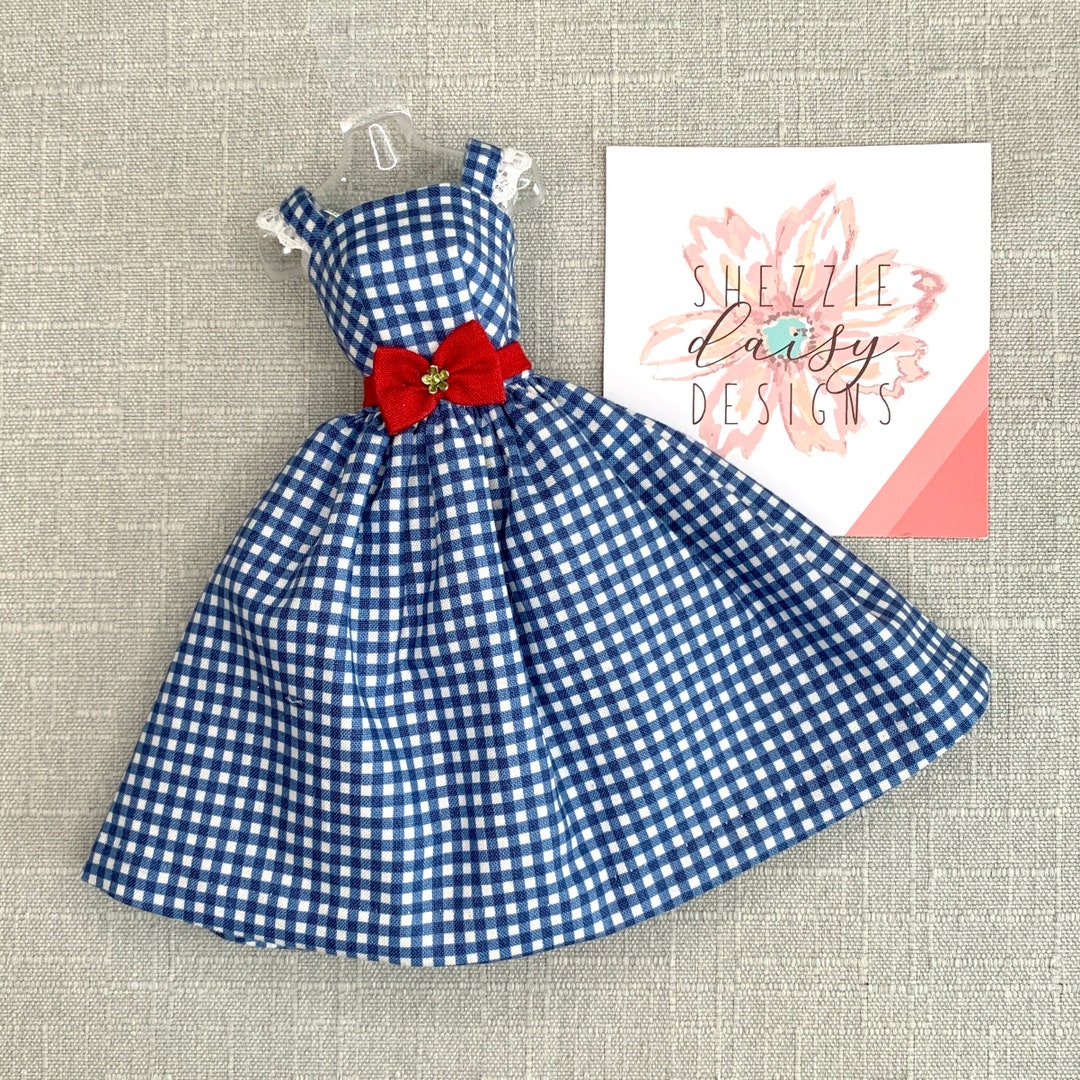 1/6 Scale Fashion, 1/6 Scale Dress, Fashion Doll Dress, 11-1/2” Doll ...