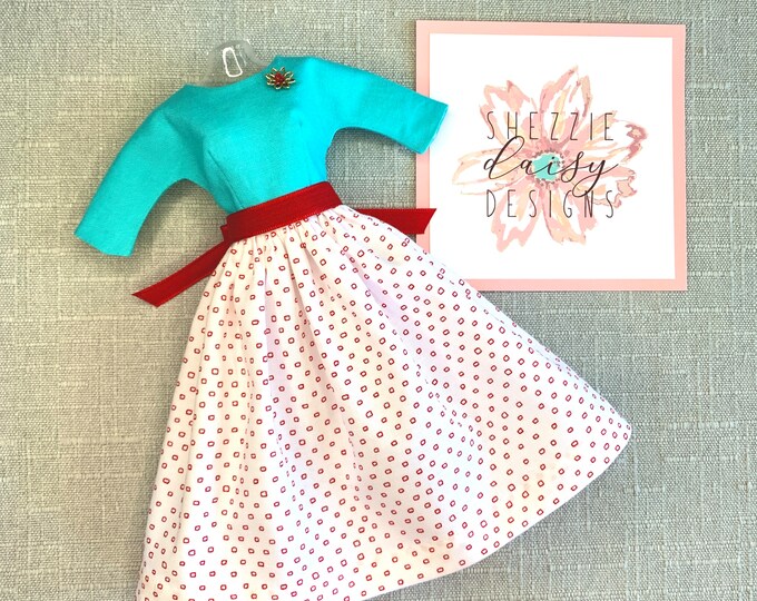 1/6 Scale Fashion, 1/6 Scale Dress, Fashion Doll Dress, 111/2 Doll