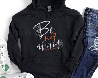 LIMITED Fall Colors - Pope St. John Paul II Hoodie, "Be not afraid" - Hooded Sweatshirt - Catholic Men & Women Hoodie
