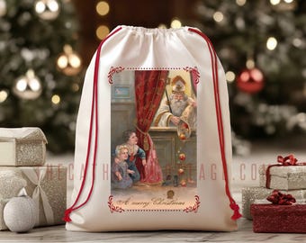 Christmas Present Sack, St Nicholas Day, Catholic Christmas, Catholic Advent, Gift for Catholic boys and girls