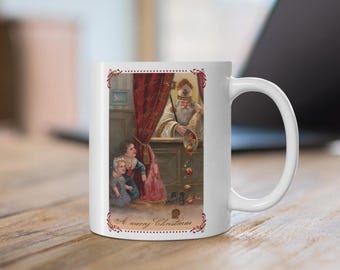 St. Nicholas Mug, Catholic mug, Catholic Christmas Mug, Catholic Advent, St. Nicholas Day