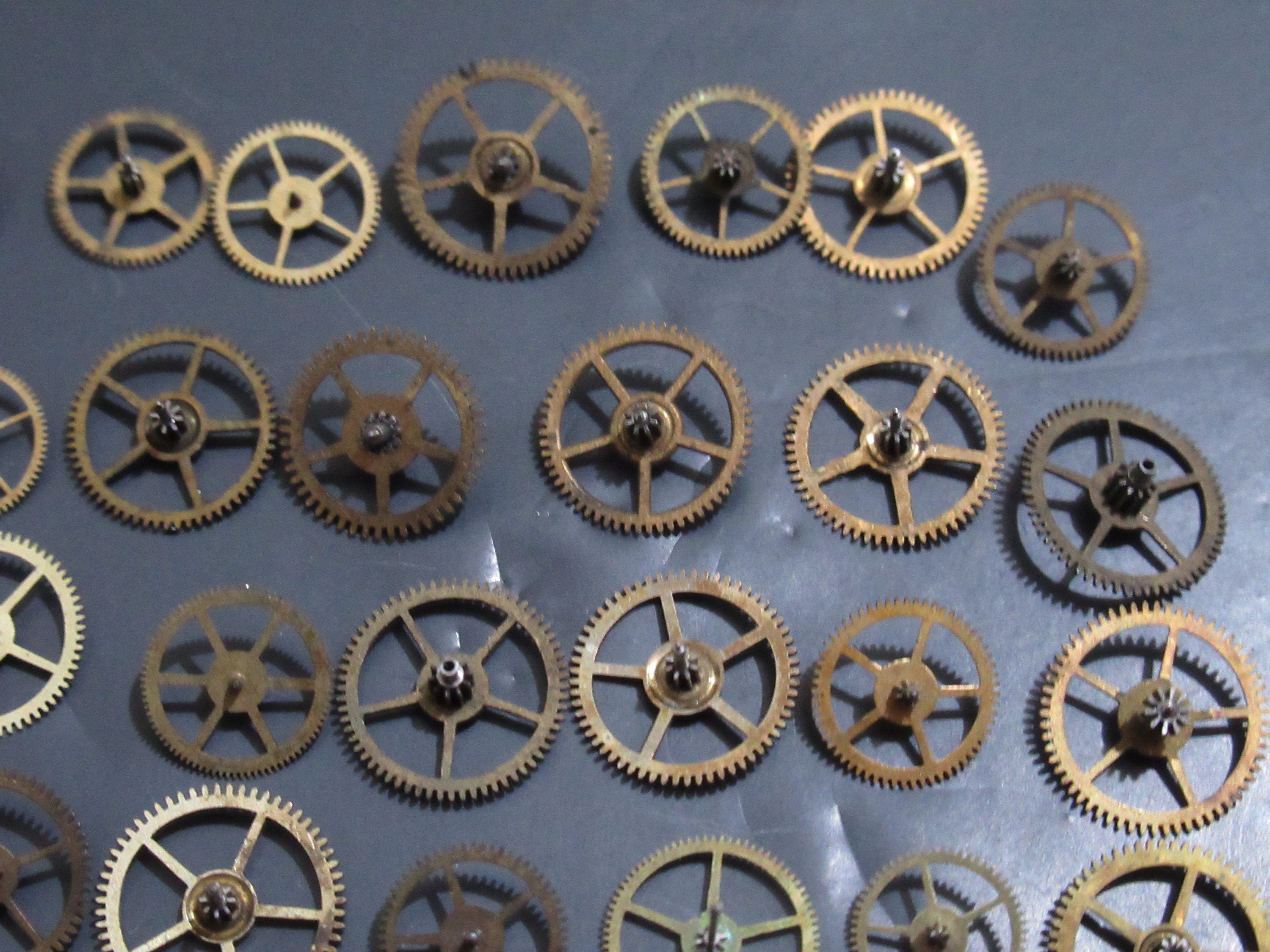 JOB LOT Pocket Watch Gears Antique Vintage circa Late 1800s Etsy