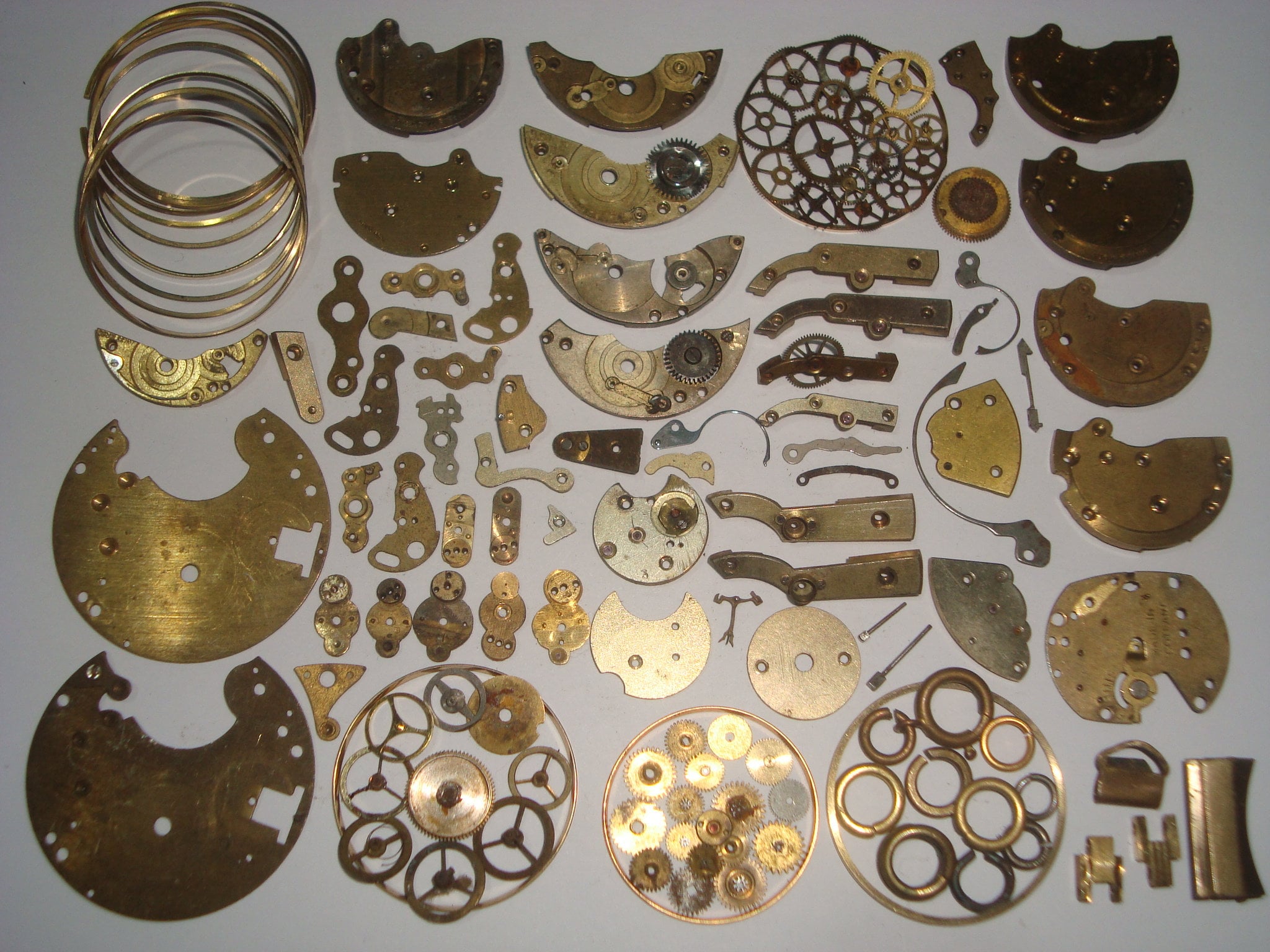 Vintage Watch Parts Job Lot of Watch Parts Watchmakers Etsy