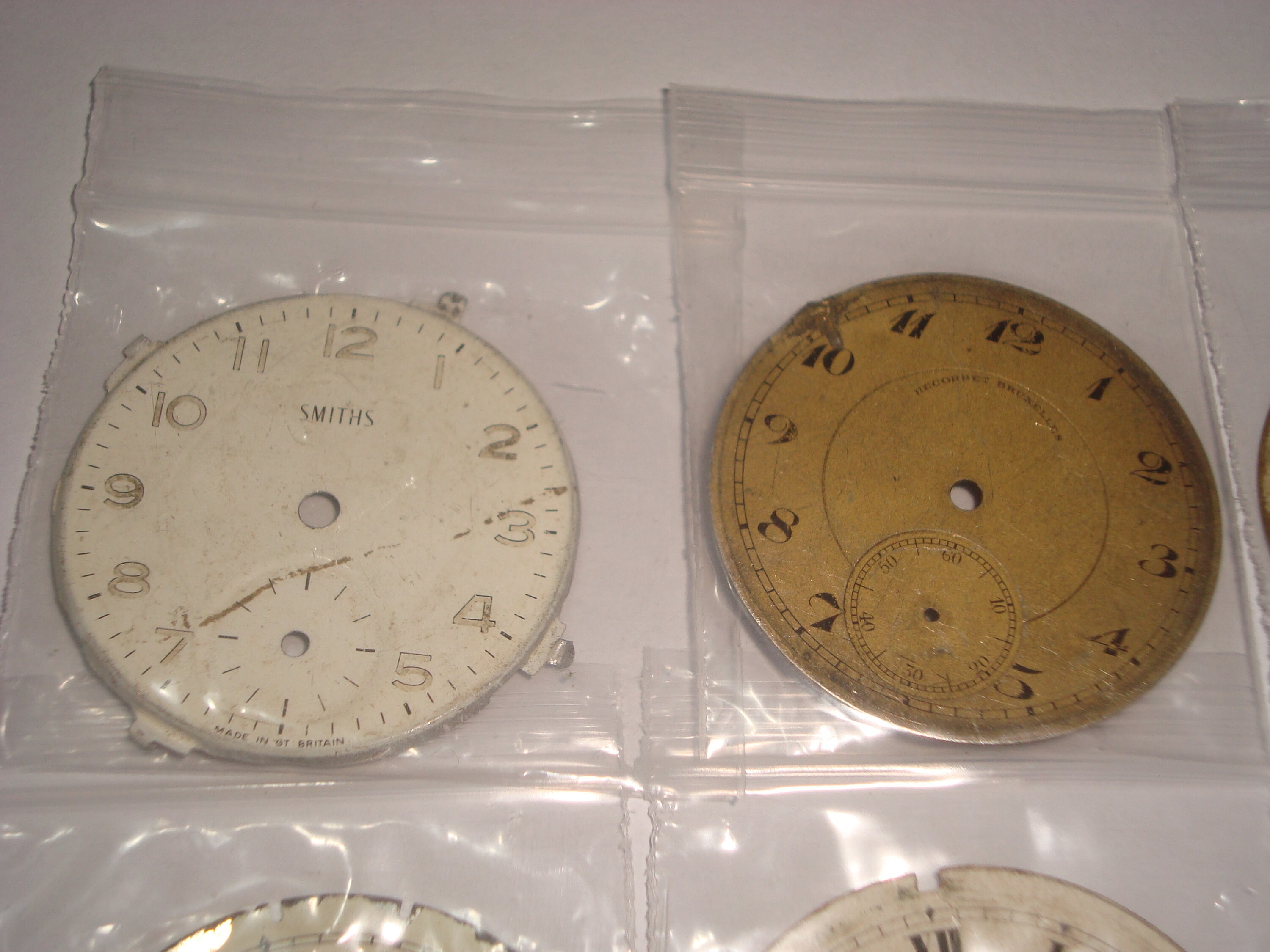 7 Assorted Pocket Watch Dials Faces Useful for WATCHMAKER Etsy