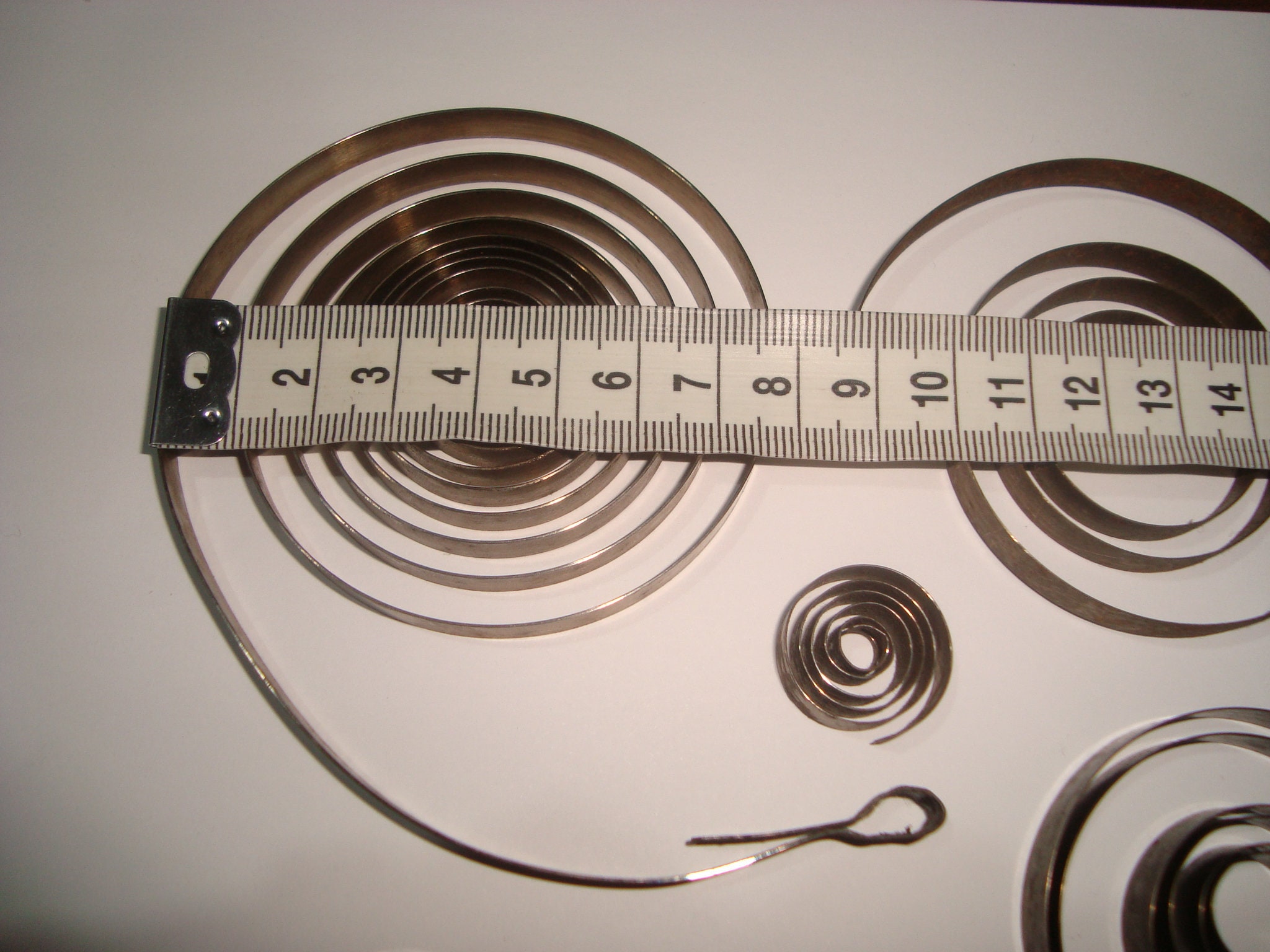 Antique Vintage Black Clock Springs Broken Springs Clock Parts Etsy