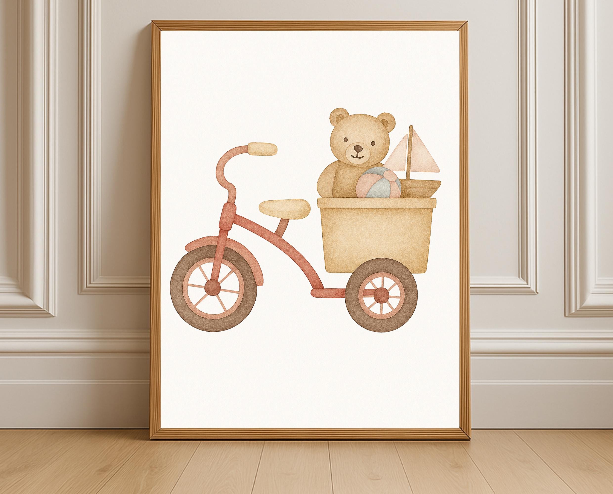 Teddy Bear with Tricycle Tucker＆Walther Teddy Bear with