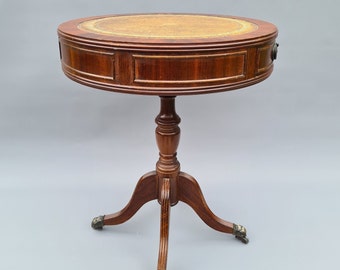 Table d'appoint en acajou, style géorgien ++