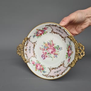 Beautiful Limoges porcelain dish, France ++