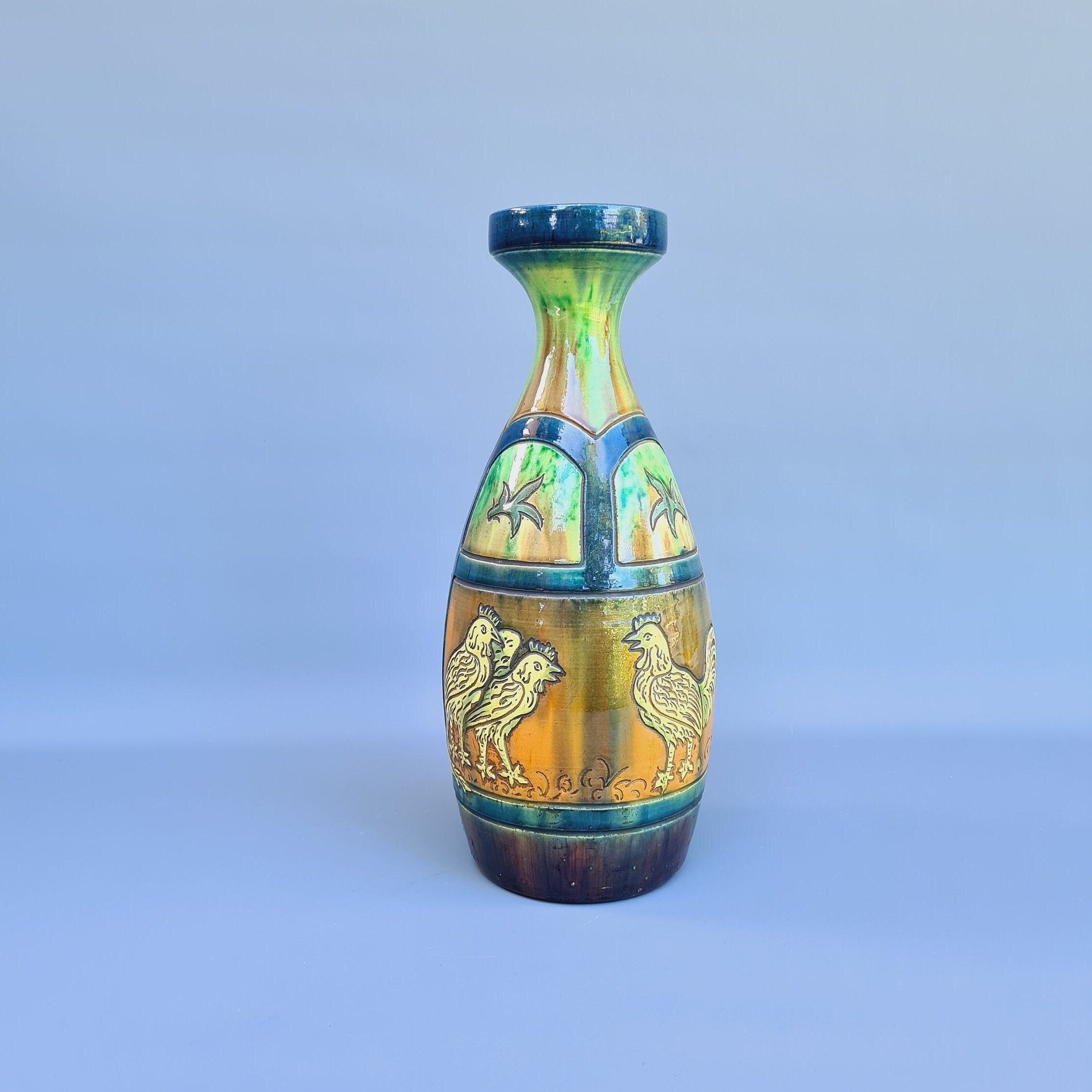 Art nouveau vase - Etsy 日本