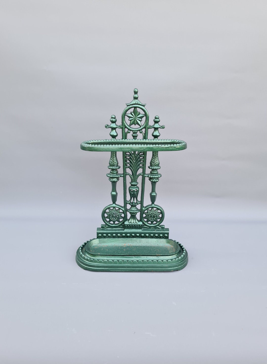 Vintage Cast Iron Umbrella Stand Stand Walking Etsy