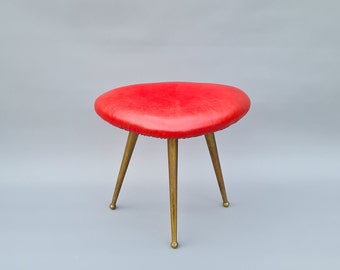Rare vintage 1950s tripod stool ++